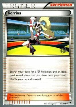 Korrina (95/111) (The Flying Hammer - Rowan Stavenow) [World Championships 2015] Pokemon Single Pokémon  | Multizone: Comics And Games