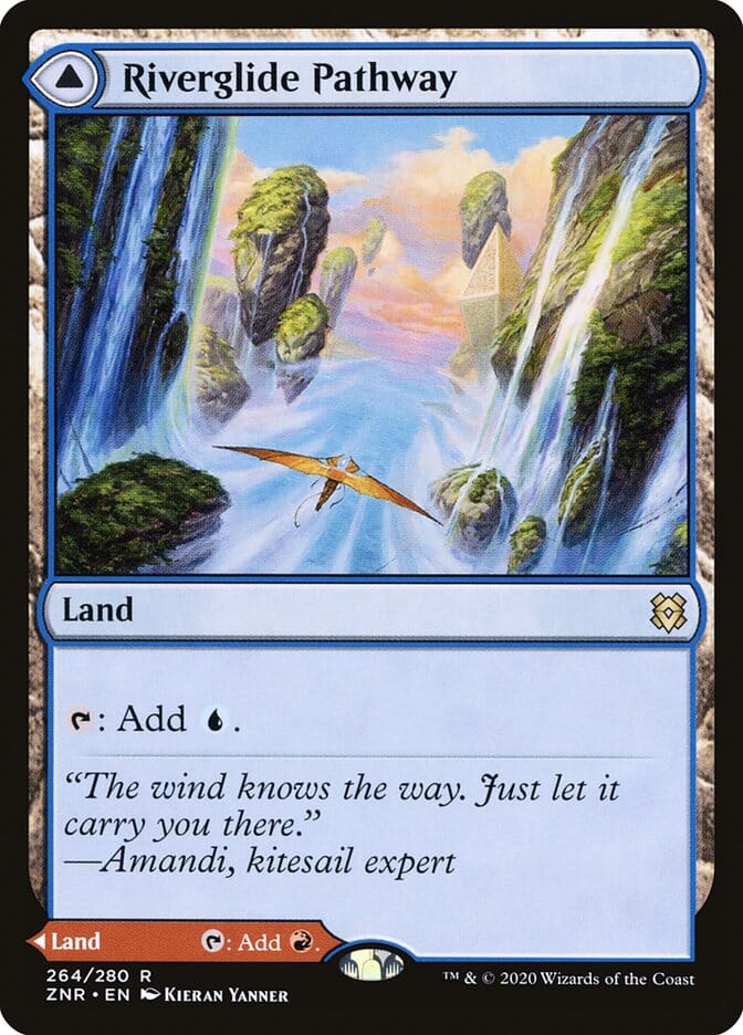 Riverglide Pathway // Lavaglide Pathway [Zendikar Rising] MTG Single Magic: The Gathering  | Multizone: Comics And Games