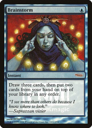 Brainstorm [Friday Night Magic 2004] MTG Single Magic: The Gathering  | Multizone: Comics And Games
