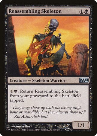 Reassembling Skeleton [Magic 2012] MTG Single Magic: The Gathering  | Multizone: Comics And Games