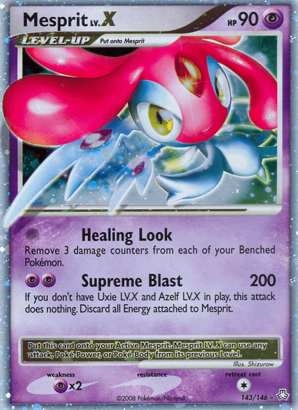 Mesprit LV.X (143/146) [Diamond & Pearl: Legends Awakened] Pokemon Single Pokémon  | Multizone: Comics And Games