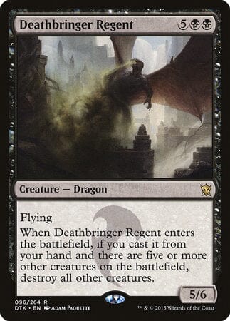 Deathbringer Regent [Dragons of Tarkir] MTG Single Magic: The Gathering  | Multizone: Comics And Games