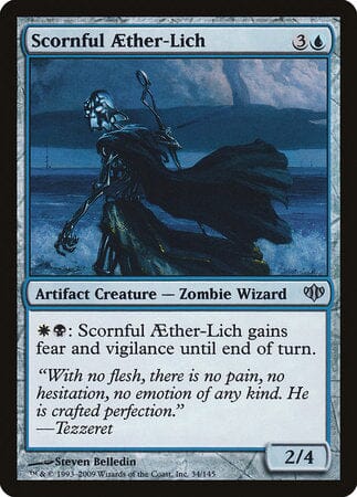 Scornful Aether-Lich [Conflux] MTG Single Magic: The Gathering  | Multizone: Comics And Games