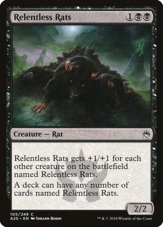 Relentless Rats [Masters 25] MTG Single Magic: The Gathering  | Multizone: Comics And Games