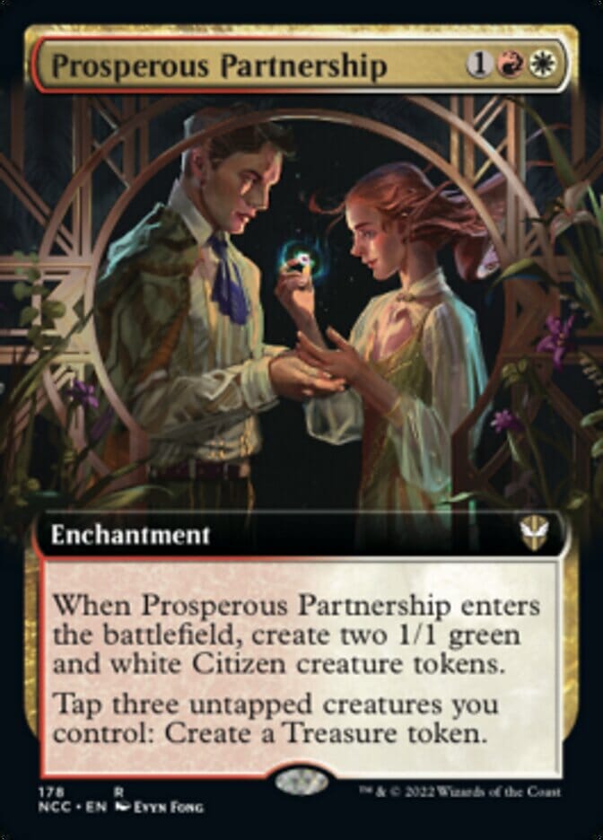 Prosperous Partnership (Extended Art) [Streets of New Capenna Commander] MTG Single Magic: The Gathering  | Multizone: Comics And Games