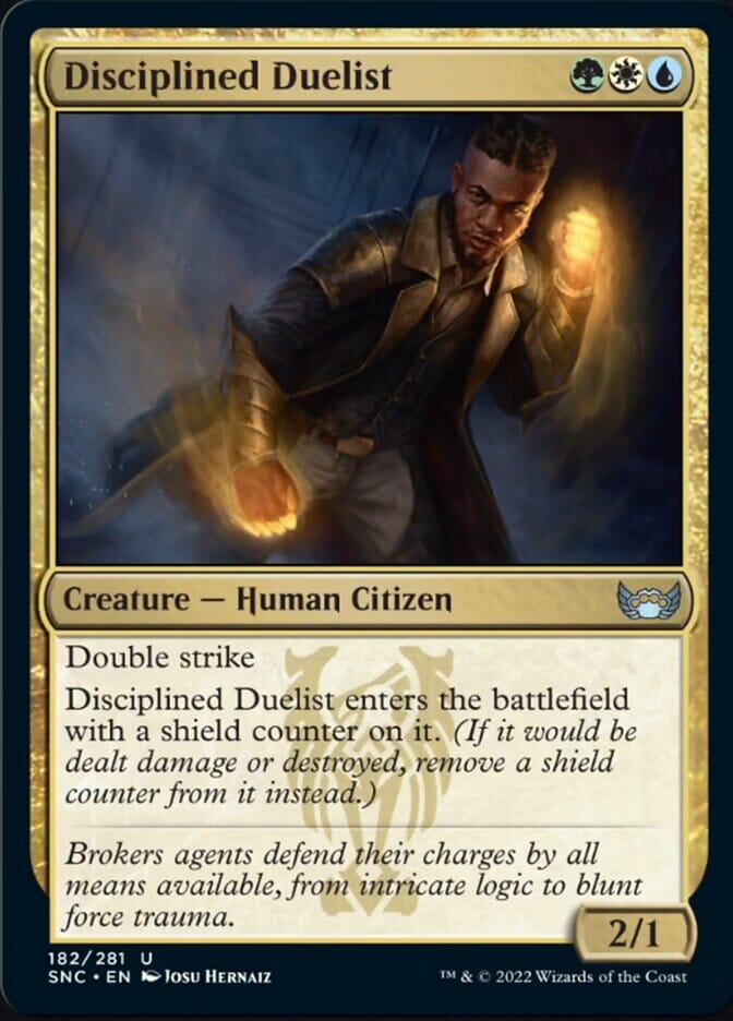 Disciplined Duelist [Streets of New Capenna] MTG Single Magic: The Gathering  | Multizone: Comics And Games