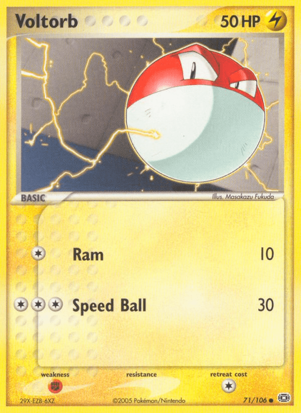 Voltorb (71/106) [EX: Emerald] Pokemon Single Pokémon  | Multizone: Comics And Games