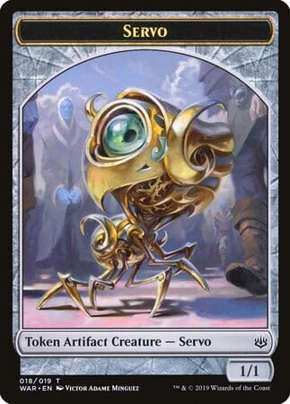 Servo Token [War of the Spark Tokens] MTG Single Magic: The Gathering  | Multizone: Comics And Games