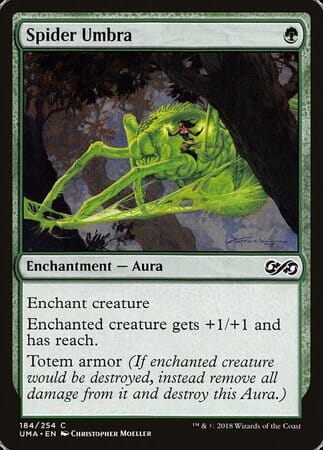 Spider Umbra [Ultimate Masters] MTG Single Magic: The Gathering  | Multizone: Comics And Games