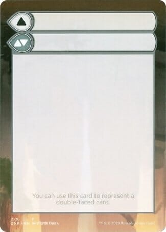 Helper Card (2/9) [Zendikar Rising Tokens] MTG Single Magic: The Gathering  | Multizone: Comics And Games