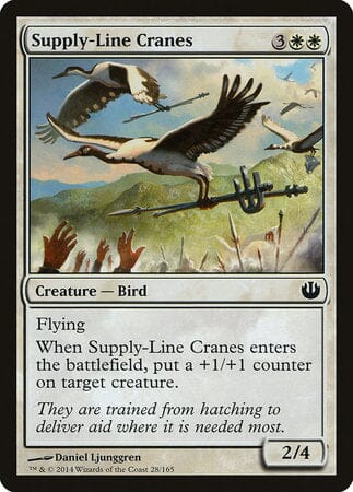 Supply-Line Cranes [Journey into Nyx] MTG Single Magic: The Gathering  | Multizone: Comics And Games