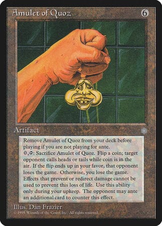 Amulet of Quoz [Ice Age] MTG Single Magic: The Gathering  | Multizone: Comics And Games