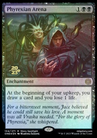 Phyrexian Arena [Phyrexia: All Will Be One Prerelease Promos] MTG Single Magic: The Gathering  | Multizone: Comics And Games