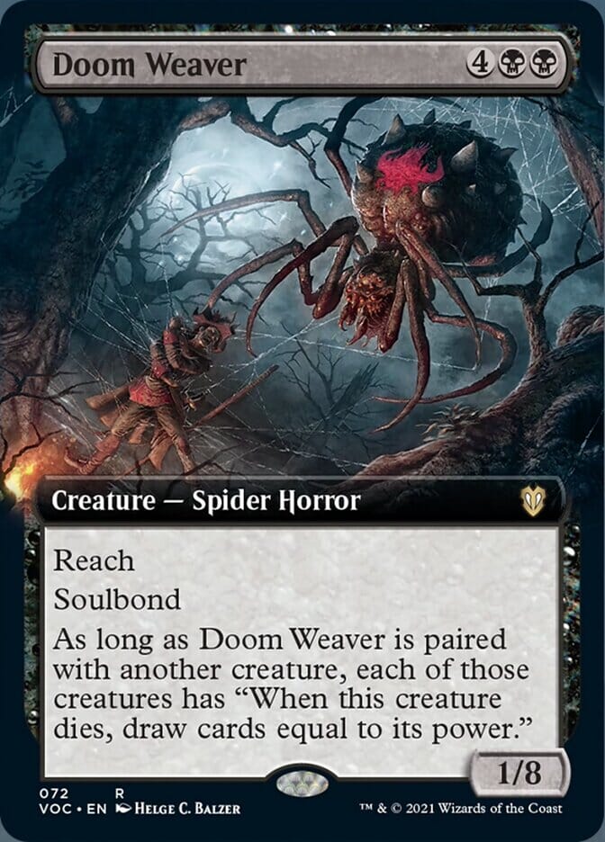 Doom Weaver (Extended) [Innistrad: Crimson Vow Commander] MTG Single Magic: The Gathering  | Multizone: Comics And Games