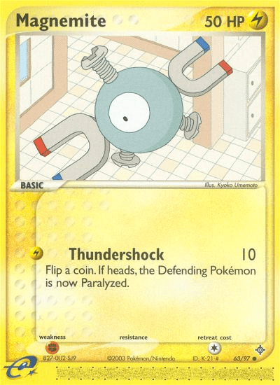 Magnemite (63/97) [EX: Dragon] Pokemon Single Pokémon  | Multizone: Comics And Games