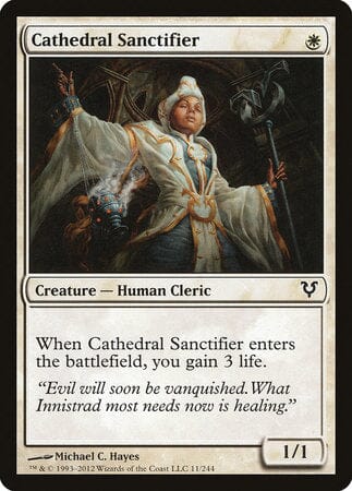 Cathedral Sanctifier [Avacyn Restored] MTG Single Magic: The Gathering  | Multizone: Comics And Games