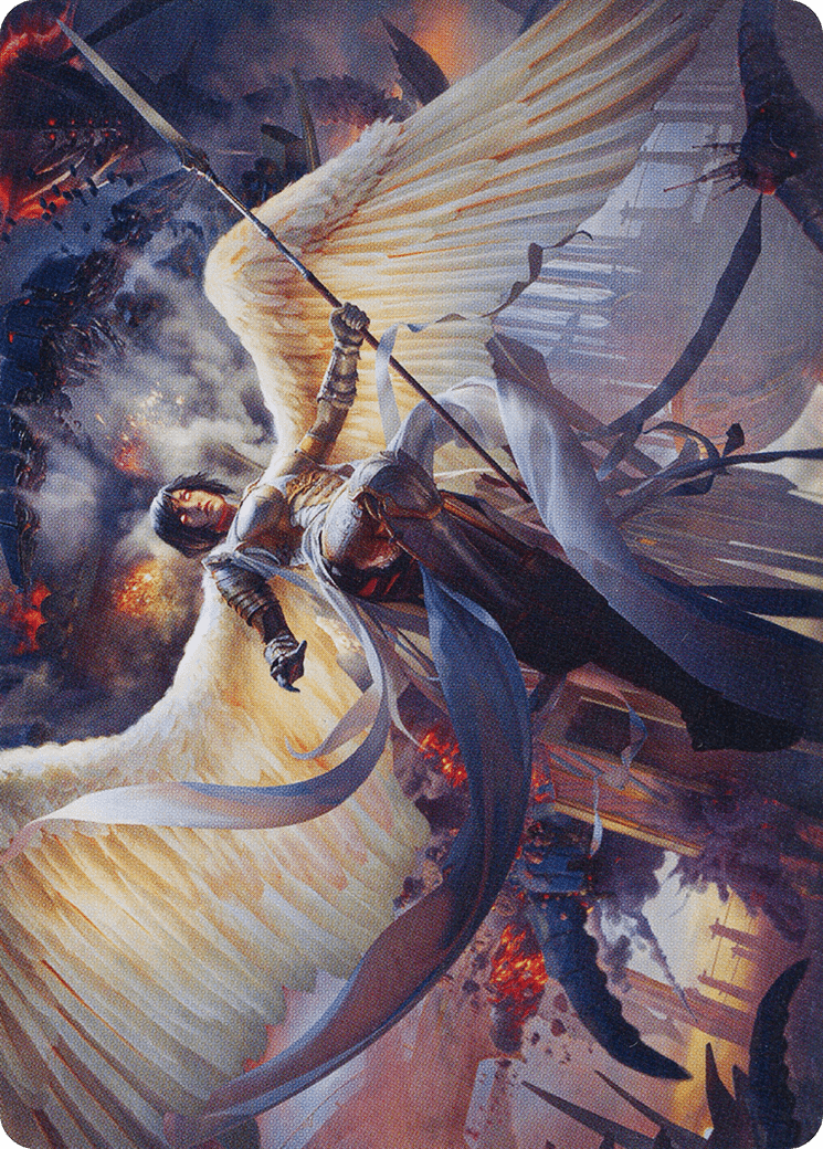 Serra Faithkeeper Art Card [March of the Machine Art Series] MTG Single Magic: The Gathering  | Multizone: Comics And Games