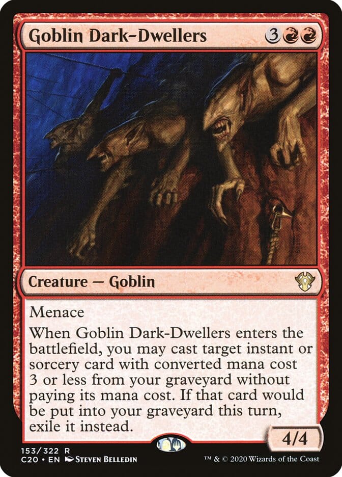 Goblin Dark-Dwellers [Commander 2020] MTG Single Magic: The Gathering  | Multizone: Comics And Games