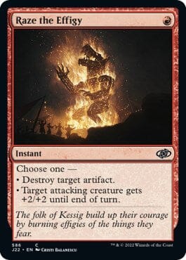 Raze the Effigy [Jumpstart 2022] MTG Single Magic: The Gathering  | Multizone: Comics And Games