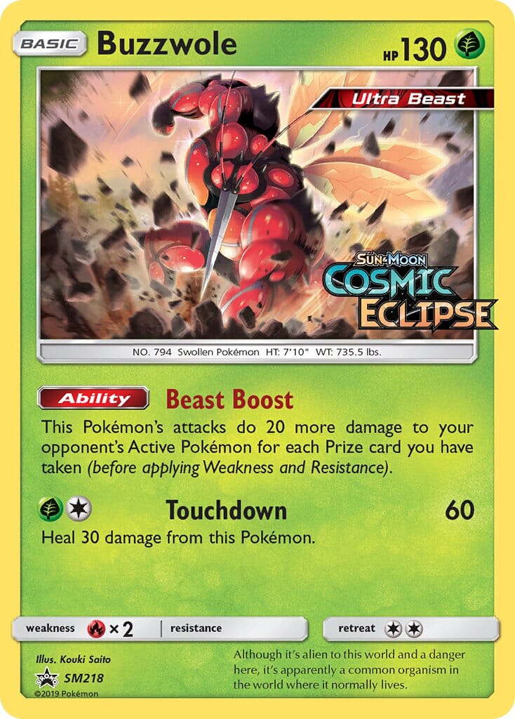 Buzzwole (SM218) [Sun & Moon: Black Star Promos] Pokemon Single Pokémon  | Multizone: Comics And Games