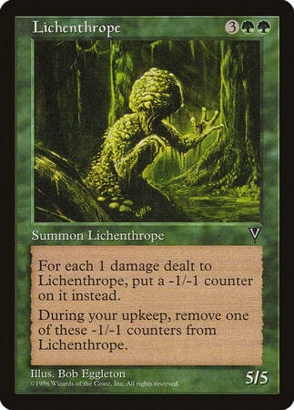 Lichenthrope [Visions] MTG Single Magic: The Gathering  | Multizone: Comics And Games