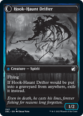 Baithook Angler // Hook-Haunt Drifter [Innistrad: Double Feature] MTG Single Magic: The Gathering  | Multizone: Comics And Games