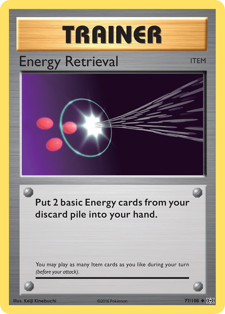 Energy Retrieval (77/108) [XY: Evolutions] Pokemon Single Pokémon  | Multizone: Comics And Games