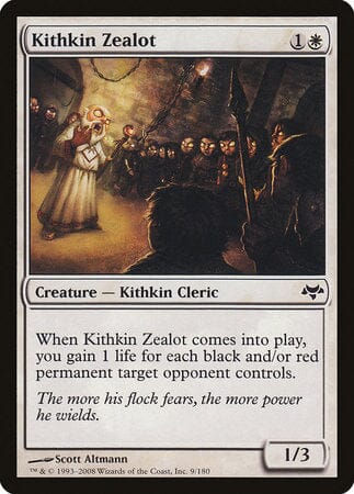 Kithkin Zealot [Eventide] MTG Single Magic: The Gathering  | Multizone: Comics And Games