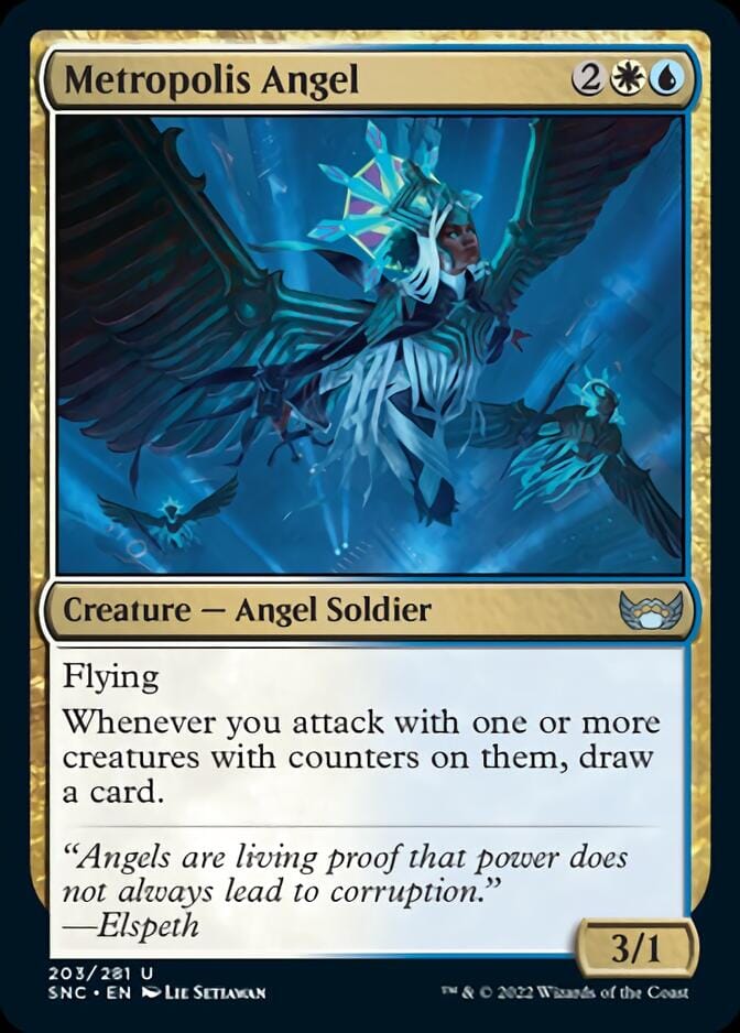 Metropolis Angel [Streets of New Capenna] MTG Single Magic: The Gathering  | Multizone: Comics And Games