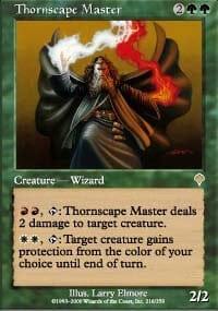 Thornscape Master [Invasion] MTG Single Magic: The Gathering  | Multizone: Comics And Games