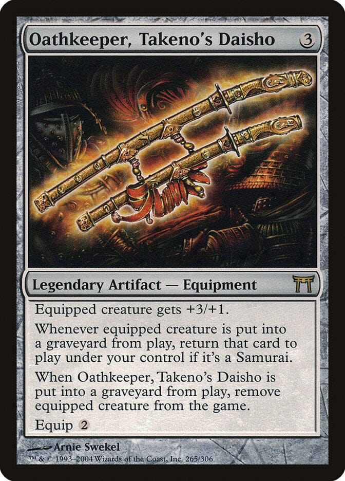 Oathkeeper, Takeno's Daisho [Champions of Kamigawa] MTG Single Magic: The Gathering  | Multizone: Comics And Games