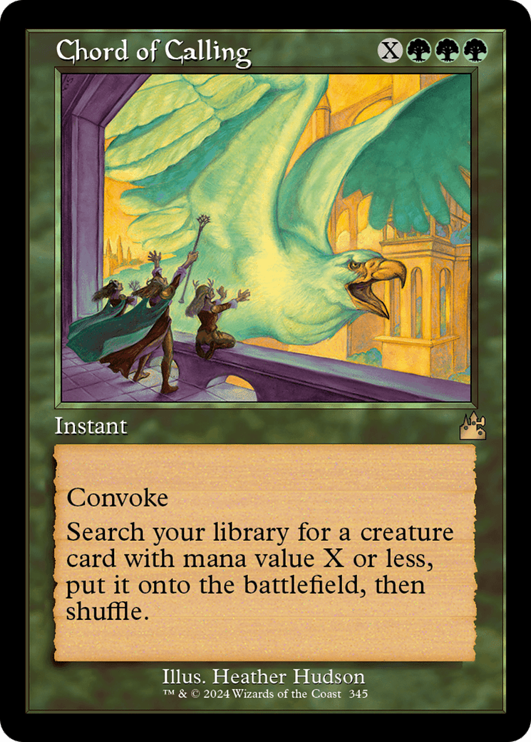 Chord of Calling (Retro Frame) [Ravnica Remastered] MTG Single Magic: The Gathering  | Multizone: Comics And Games