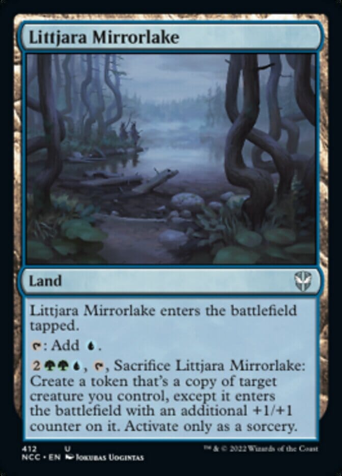 Littjara Mirrorlake [Streets of New Capenna Commander] MTG Single Magic: The Gathering  | Multizone: Comics And Games