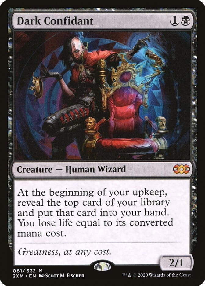 Dark Confidant [Double Masters] MTG Single Magic: The Gathering  | Multizone: Comics And Games