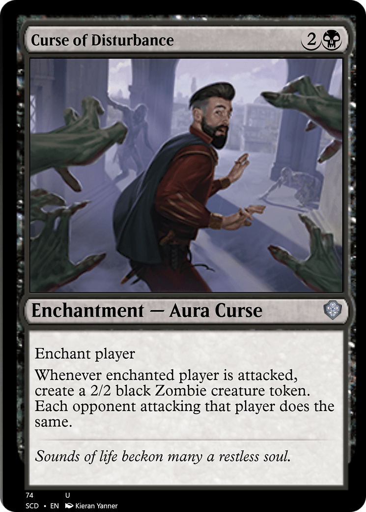 Curse of Disturbance [Starter Commander Decks] MTG Single Magic: The Gathering  | Multizone: Comics And Games