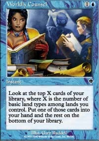 Worldly Counsel [Invasion] MTG Single Magic: The Gathering  | Multizone: Comics And Games