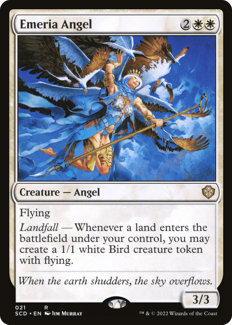 Emeria Angel [Starter Commander Decks] MTG Single Magic: The Gathering  | Multizone: Comics And Games