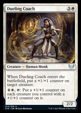 Dueling Coach [Strixhaven: School of Mages] MTG Single Magic: The Gathering  | Multizone: Comics And Games