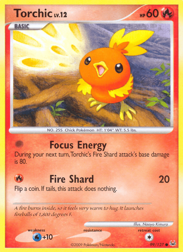 Torchic (99/127) [Platinum: Base Set] Pokemon Single Pokémon  | Multizone: Comics And Games