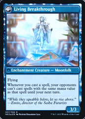 Inventive Iteration // Living Breakthrough [Kamigawa: Neon Dynasty Prerelease Promos] MTG Single Magic: The Gathering  | Multizone: Comics And Games