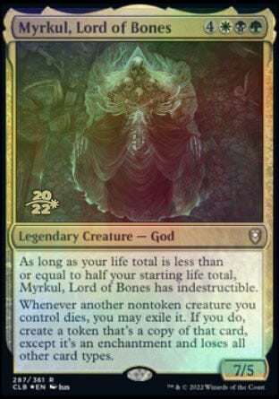 Myrkul, Lord of Bones [Commander Legends: Battle for Baldur's Gate Prerelease Promos] MTG Single Magic: The Gathering  | Multizone: Comics And Games