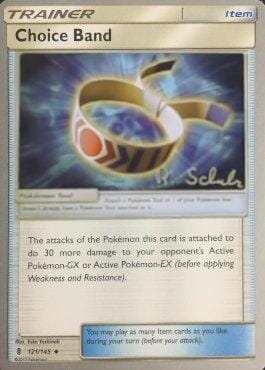 Choice Band (121/145) (Victory Map - Robin Schulz) [World Championships 2018] Pokemon Single Pokémon  | Multizone: Comics And Games