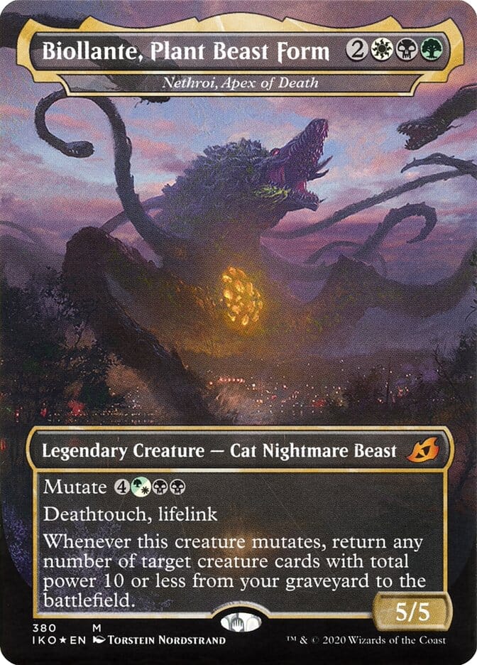 Nethroi, Apex of Death - Biollante, Plant Beast Form (Godzilla Series) [Ikoria: Lair of Behemoths] MTG Single Magic: The Gathering  | Multizone: Comics And Games