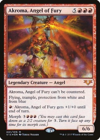 Akroma, Angel of Fury [From the Vault: Angels] MTG Single Magic: The Gathering  | Multizone: Comics And Games