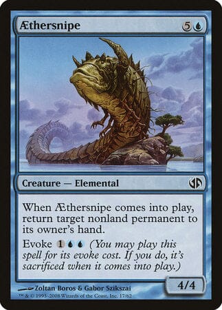 Aethersnipe [Duel Decks: Jace vs. Chandra] MTG Single Magic: The Gathering  | Multizone: Comics And Games