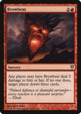 Browbeat [Duel Decks: Sorin vs. Tibalt] MTG Single Magic: The Gathering  | Multizone: Comics And Games
