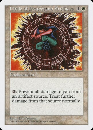 Circle of Protection: Artifacts [Fifth Edition] MTG Single Magic: The Gathering  | Multizone: Comics And Games