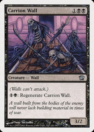 Carrion Wall [Eighth Edition] MTG Single Magic: The Gathering  | Multizone: Comics And Games