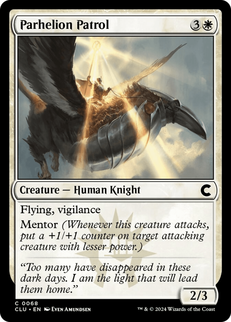 Parhelion Patrol [Ravnica: Clue Edition] MTG Single Magic: The Gathering  | Multizone: Comics And Games