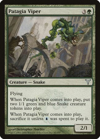 Patagia Viper [Dissension] MTG Single Magic: The Gathering  | Multizone: Comics And Games